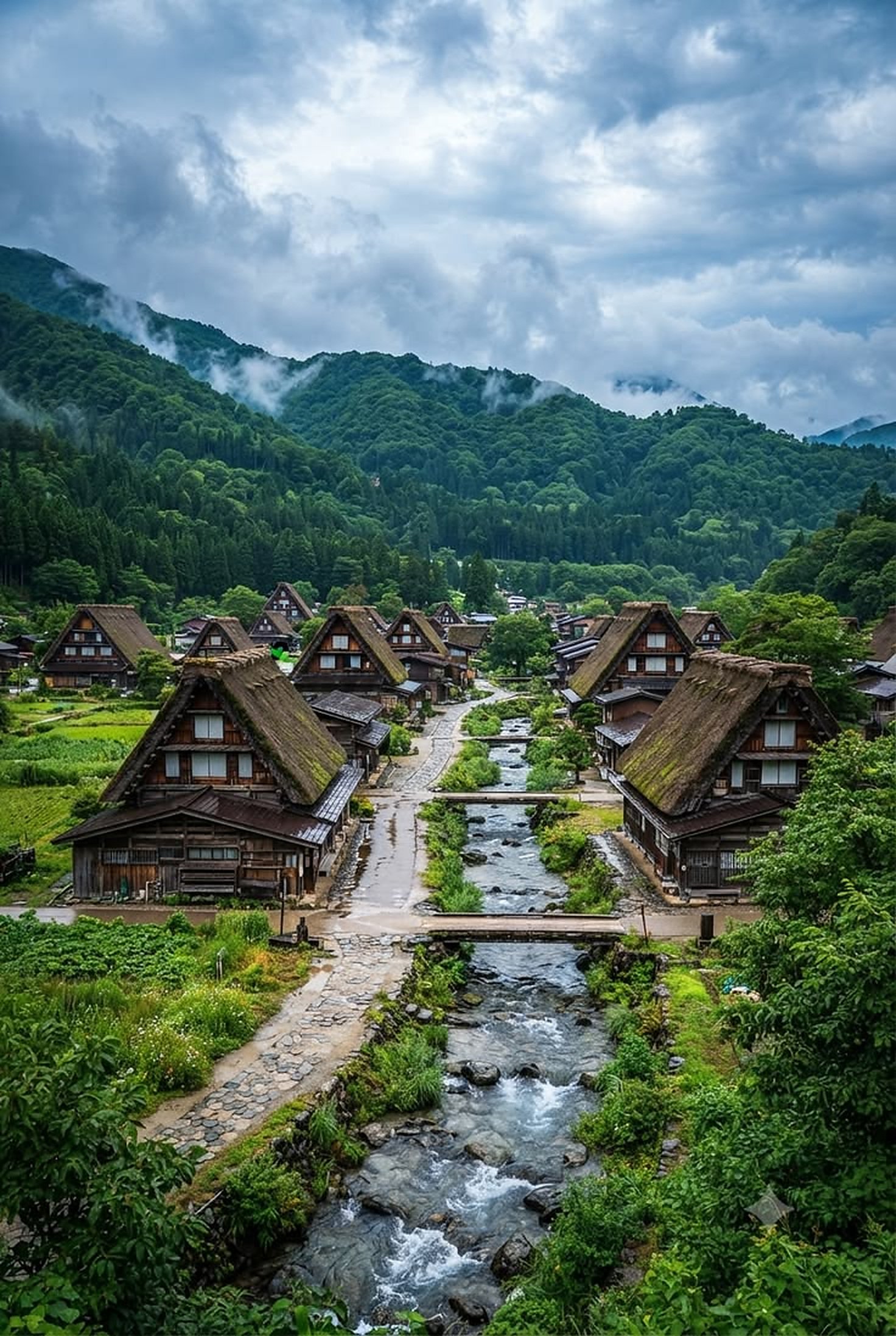 Oshino Hakkai Traditional Spring Ponds