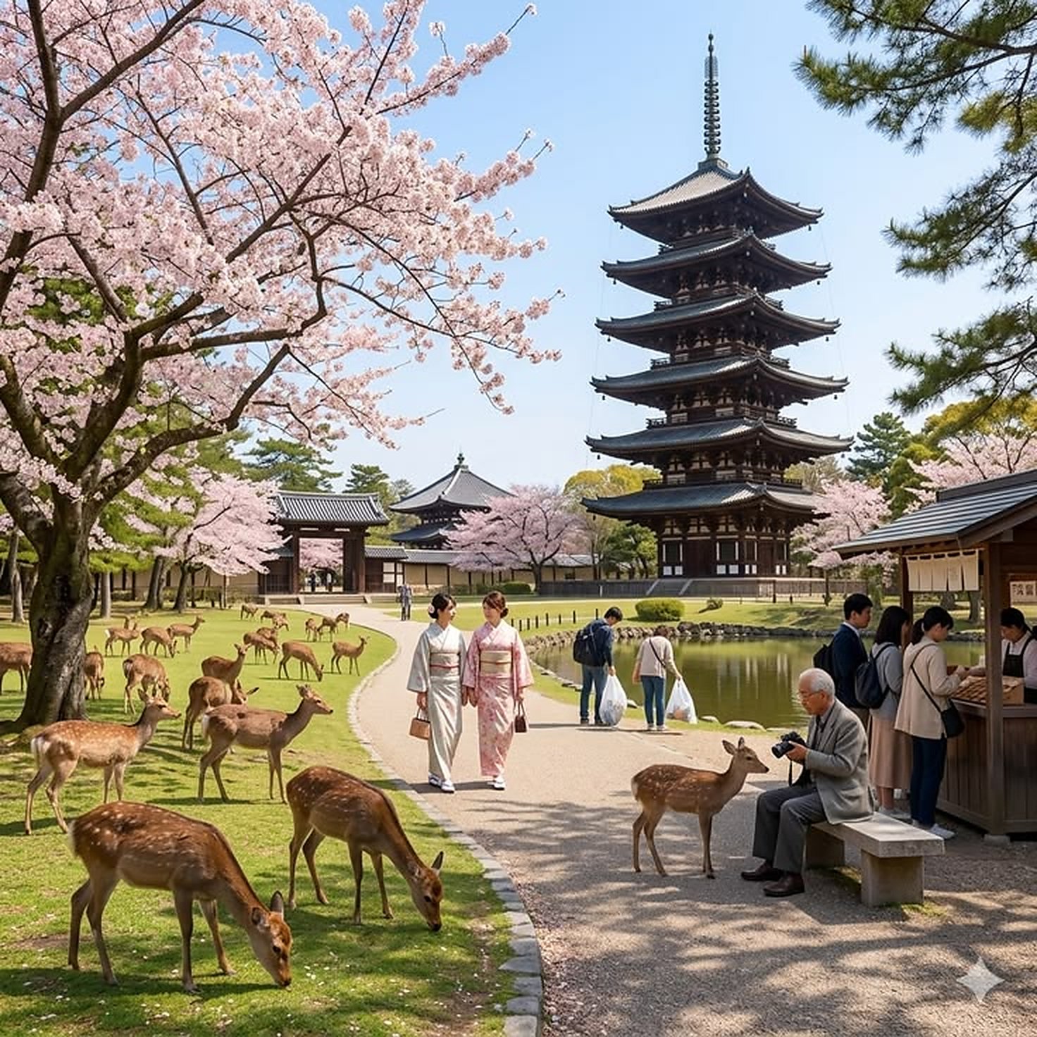 Nara Ancient Capital & Deer Park Private Tour